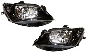 Комплект фары лампы перед l+ p seat ibiza 12-16 дешево фото №1