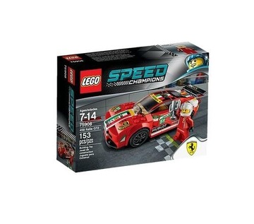 Lego чемпионы скорости 75908 458 италия gt2 - описание - поврежден картон - новое, фото