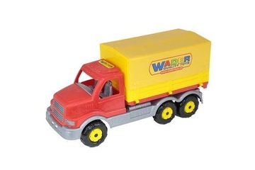 Automobile truck tir з awning 1 windowed sides, фото