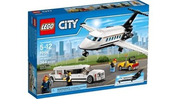 Lego city 60102 airport maintenance vip ow new set uni cutter airplane sedan, фото