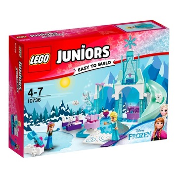 Lego юниоры 10736 игровая площадка anny 1 elsy з страны лед, фото