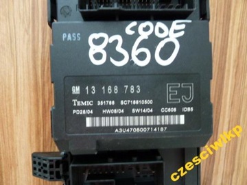 Коробочка блок bcm opel vectra c signum ej@@@, фото