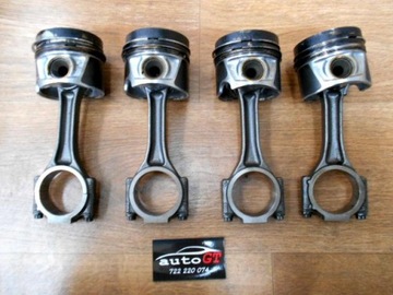Поршень поршня шатун vw audi skoda seat 2, 0tdi cbd, фото
