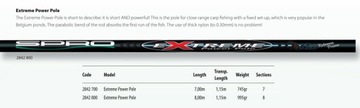Spro 530g baton caps-tele extreme ok. 6m parabolic!, фото