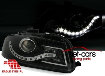 Headlights front audi a3 8p dayline led backlight b, фото