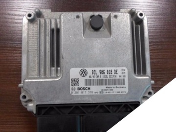 Vw caddy 2.0 tdi cfh computer motor 03l906018de, фото