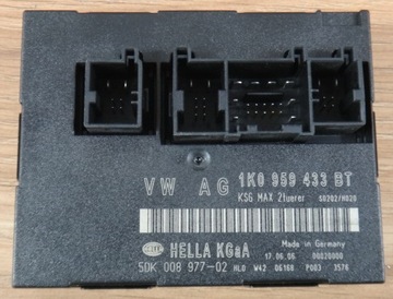 Skoda octavia 2 16 fsi блок комфорту 1k0959433bt, фото
