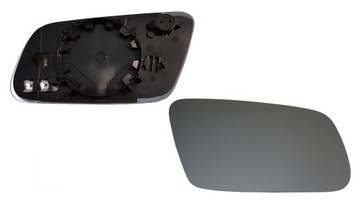Audi a3 a4 b5 a6 c5 mirror element mirror right heated, фото