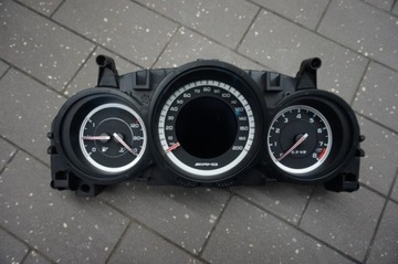 Instrument panel mercedes c class w204 restyling 6.3 amg, фото