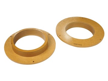 Spacers (spacers) loudspeakers mdf fiat panda 2 front, фото