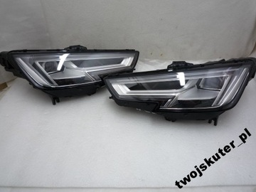 Фонаря audi a4 b9 8w full led matrix дорестайлинг, фото