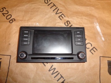 Seat leon 3 5f display monitor 5f0919603, фото
