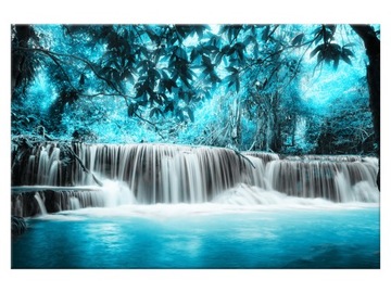 Image з clock waterfall 60x40 images clock, фото