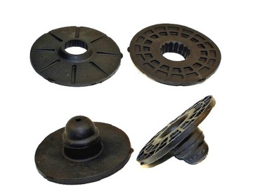 Rubber (tires) under springs renault clio 3 modus nissan micra k12 note e11 ass set, фото