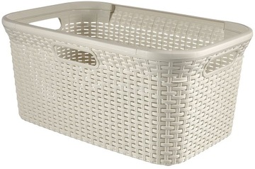 Basket freestanding laundry curver 45l creamy, фото