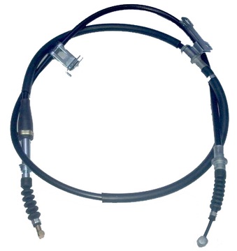 Rope brakes handbrake mazda 323 bj left, фото