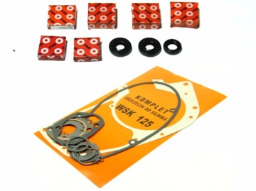 Wsk 125 bearing seals gaskets fag germany, фото