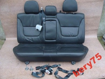 Mitsubishi l200 2008 год сиденье кожа комплект з ремнями, фото