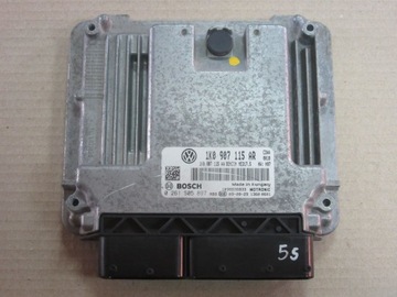 Vw компьютер двигателя 1k0907115ar 0261s05897, фото