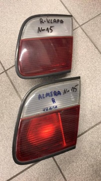 Nissan almera n15 крышка фонарь правый задний европа, фото