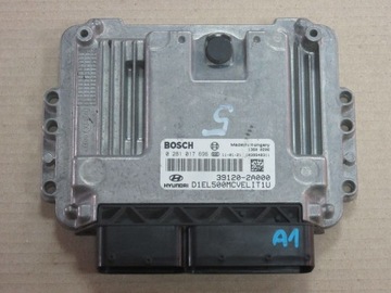 Hyundai компьютер двигателя 0281017696 391202a000, фото