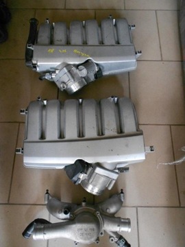Audi a8 4h0 w12 intake manifold 07p133185b/ 188b, фото