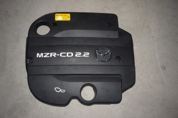 Cover motor plastic mazda 6 vi cx7 2.2 2010, фото