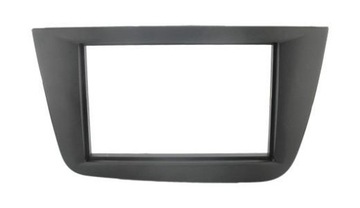 Frame adapter for installation radios 2din seat altea/ toledo from 2004 - black, фото
