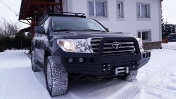 Бампер стальний передні до toyota lc-200, фото