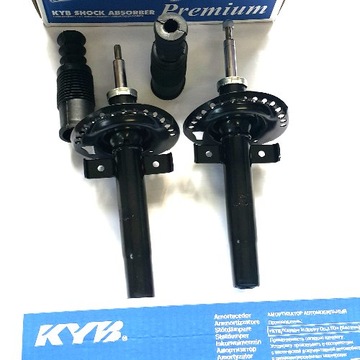 Shock absorbers renault megane 2 kayaba+ bumper front x2, фото