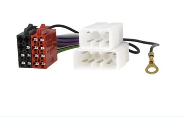 Interface iso adapter mounting radios mitsubishi colt eclipse pajero to 1996, фото