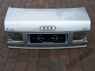 Audi a8 lid back silvery ly7m в color, фото