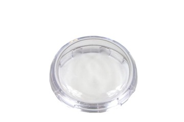 Harley davidson white glass turn signal indicator original hd, фото