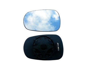 Mirror element left right nissan micra k12 1995 - 2010 dacia renault heating, фото