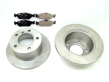 Disks x2+ pads ass mercedes sprinter vw lt 2 272x16, фото