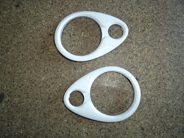Clio 3 4 lattice air frame panels right, фото