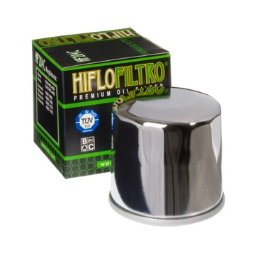 Filter hf204c chrome honda kawasaki yamaha suzuki, фото