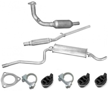 Fiat cinquecento 899ccm gasoline 29kw (1994 - 1998) inlet and outlet system, фото