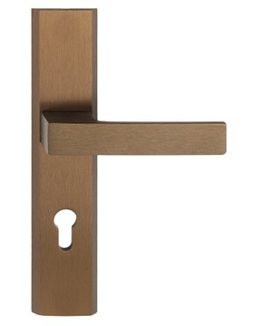 Handle for doors safe total patina left 92mm, фото