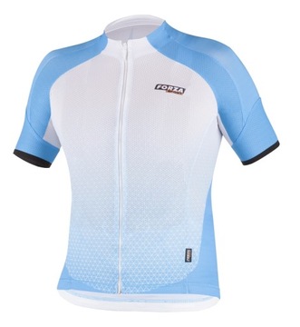 T-shirt cycling forza sport tecnico crystal left, фото