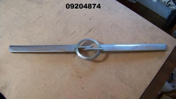 Opel agila lattice chrome front bumper front, фото