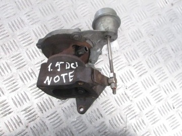 Turbocharger nissan note 1.5 dci 2007, фото