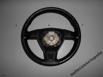 Steering wheel skoda octavia 2 1z0419091e/ b skin, фото