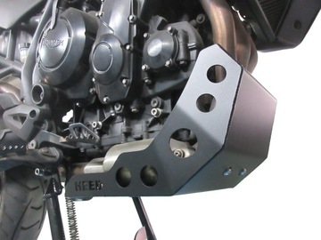 Heed protection motor aluminum black triumph tiger 800, фото