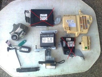 Hyundai genesis coupe 2.0 t fuse box, фото
