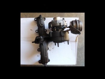 Turbocharger audi a3 vw golf 4 sharan 1.9 tdi 115 km, фото