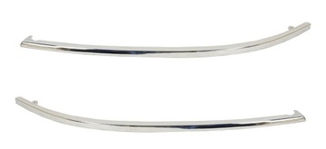 Overlays overlay chrome front audi a6 c5 97-01 2pcs, фото