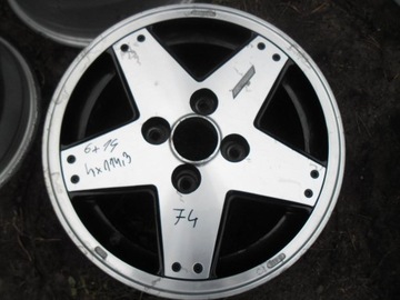 Диск 14 x6 zander 4x114, 3 шт 1, фото