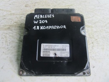 Mercedes w203 1.8 compressor computer a2711534579, фото
