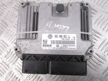 Computer control unit 03g906021ll seat leon 2 06r, фото